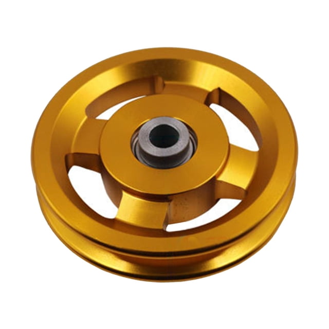 Aluminium Alloy Bearing Pulley Wheel Replace for Gym Equipment Part Cable Machine - , 95mm
