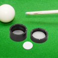 thumbnail image 3 of DYNWAVECA Porte-Craie de Billard Protecteur Circulaire Trois Sections Accessoire de Billard Noir, 3 of 10