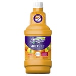Swiffer WetJet Multi-Purpose Floor and Hardwood Liquid Cleaner Solution Refill, with Febreze Sweet Citrus & Zest, 1.25 Litres