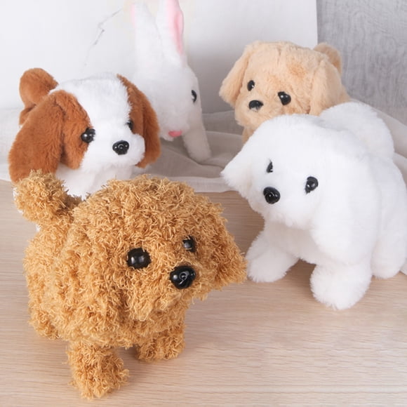 Lubelski Electric Plush Simulation Teddy Corgi Dog Rabbit Tail Wagging Ass Shaking Toy