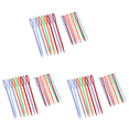 thumbnail image 1 of 54 Pcs Plastic Hand Sewing Yarn Darning Tapestry Needles Craft 9.3cm; 7cm Each 27Pcs, 1 of 4