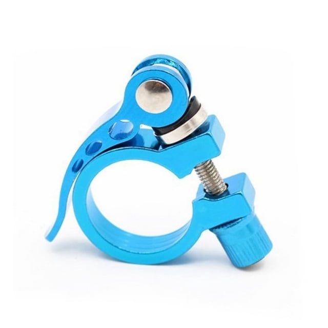 Bicycle Seatpost Clips Saddle Clips Quick Release Spares New Bicycle Accessories Blue 28.6