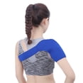 thumbnail image 4 of Top Pick,Sports Muscle Brace Dislocation Injury Arthritis Shoulder Support Strap,PENDANE,Blue, 4 of 5
