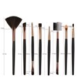 thumbnail image 3 of UPGRATOR 25pcs Makeup Brush Kit for Women’s Daily Use in Premium Design, 3 of 8