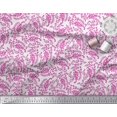 thumbnail image 3 of Soimoi Rayon Fabric Leaves & Paisley Block Print Fabric by The Yard 56 Inch Wide, 3 of 3