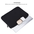 thumbnail image 2 of Housse Sac pour Ordinateur Portable Notebook, Étui pour Notebook 15 Po Anti Sac pour Ordinateur Portable Housse pour Ordinateur Notebook Expérience Inégalée, 2 of 7