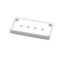 thumbnail image 4 of Ruiboury 4 String Guitar Bridge Baseplate Guitars Plate Sturdy Stable Metal Manual Accessories Compatible Electric Bass Parts, 4 of 6
