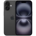 thumbnail image 1 of Refurbished Apple iPhone 16 - 128GB – Black – 48MP Dual Rear & 12MP Front Camera - Fully Unlocked Smartphone - Excellent Condition, 1 of 8