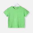 thumbnail image 1 of Rbaofujie T-Shirt à Manches Courtes pour Enfants T-Shirt Doux Col Rond en Coton pour Garçons et Filles, 1 of 2