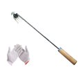 thumbnail image 3 of Wzzjkit Weed Puller Tool Gardening Rake Removal Manganese Steel Small Size Hand Holding Loosening Digging Planting Vegetable Flower Hoe Weed Remover Tool, 3 of 4