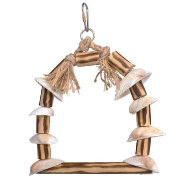 Penn-Plax, Wood & Shell swing