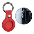 thumbnail image 3 of funtasica PU Leather Protective Case Compatible with Airtags, Tracker Holder with Keychain Red, 3 of 9