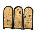 thumbnail image 2 of simhoa Chinese Design Mini Screen Ornament 3 Panel Divider for Fireplace Countertop C, 2 of 8