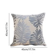 thumbnail image 3 of RXIRUCGD Palm Leaf Pillow Cover Bedside Sofa Large Pillow Cushion Beach Style, 3 of 6