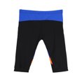 thumbnail image 4 of RUNQHUI Mens Rash Guard Swim Shorts Calf Length Swim Jammer Beach Pool Swimwear Bottoms Black M, 4 of 6