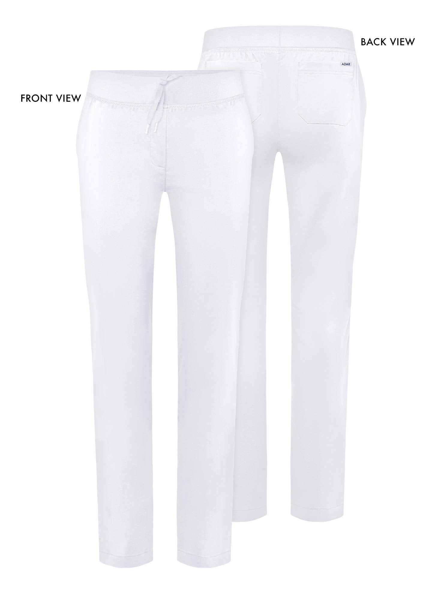 Adar Pro Scrubs For Women - Tailored Yoga Scrub Pants