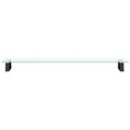 thumbnail image 2 of vidaXL Monitor Stand Black 100x20x8 cm Tempered Glass and Metal, 2 of 5