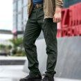 thumbnail image 4 of EGNMCR Men's Lightweight Pants , Pantalon Cargo Homme, Pantalon en Lin Homme Pantalon Homme Poche Eau Ripstop Pantalon de Randonnée Léger Cargo Pêche Pantalon Militaire Homme Pantalon, 4 of 6