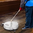 thumbnail image 4 of Surface Cleaner,1/4 Inch Quick Pressure Cleaner Quick 3 Wheels Steel Power With 2 Nozzles 2 3 Wheels 2 Pressure Er Stainless Inch Quick 3 Stainless Steel Power Wheels 2 Nozzles With 1/4 Inch Leeofty, 4 of 7