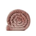 thumbnail image 3 of Cozy Tyme B173-20BHQ-UE Couverture en Flanelle Réversible Sherpa 90 x 90 Po, Blush, 3 of 7
