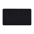 thumbnail image 2 of Fridja Washable Bathroom Mat, Memory Foam Bath Mat for Bathroom, Absorbent Bathroom Rug Non-Slip Rubber Back, 15.7''x23.6'', Black, 2 of 5