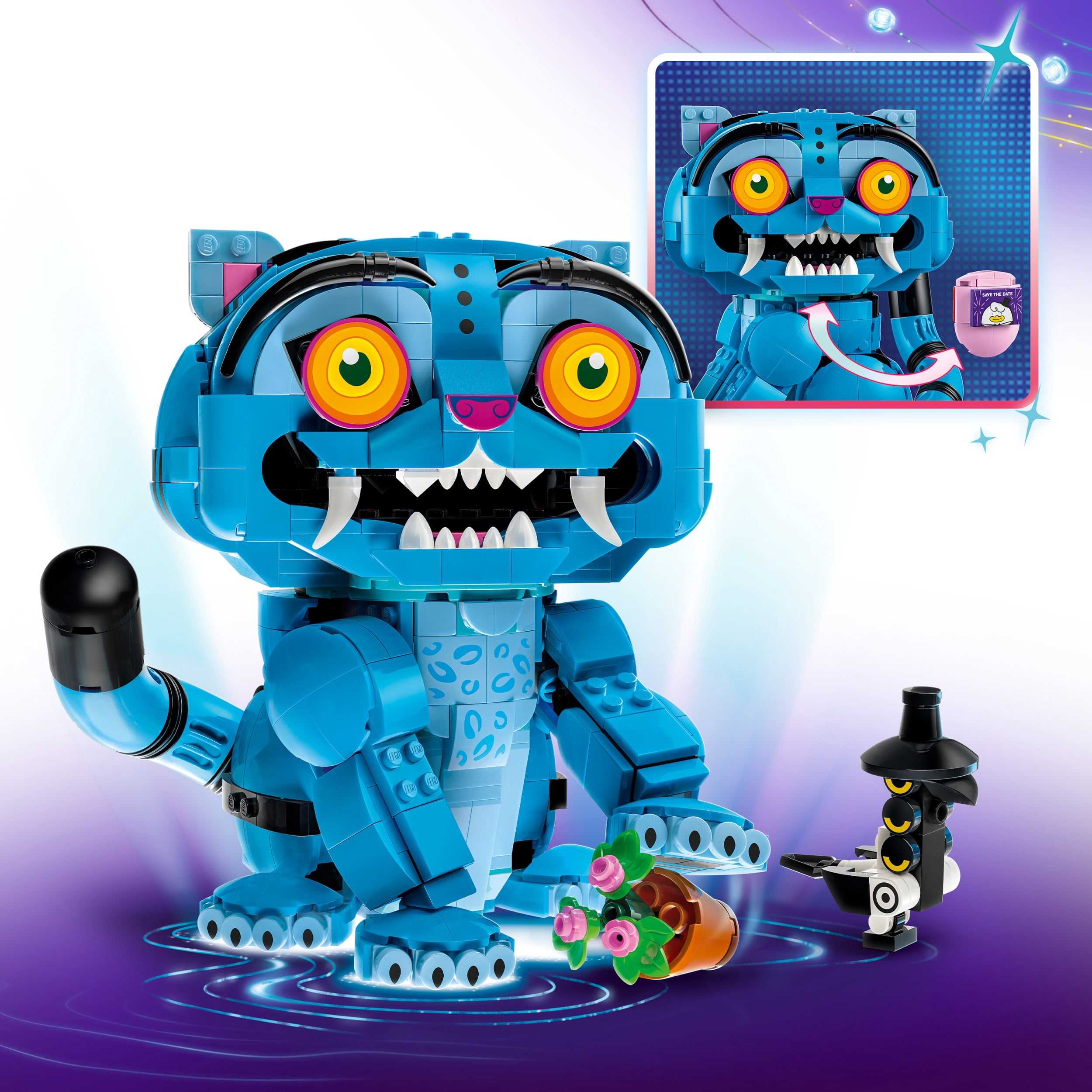 LEGO Les guerrières de la K-pop Le tigre Derpy et la pie Suzy, 72537