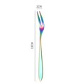 thumbnail image 2 of 6Pcs Stainless Steel Fruit Forks Mini Food Pick Cake Desserts Sushi Snack Sticks, 2 of 9