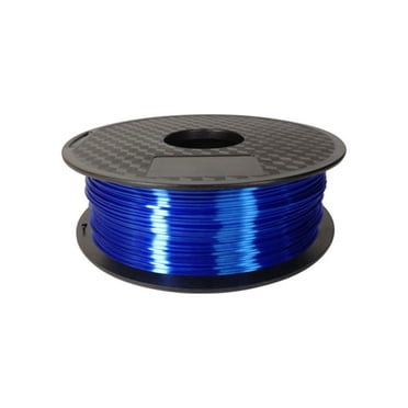 EL3D Filament d'Imprimante 3D; Bleu Foncé Aspect Soie en PLA, 1,75 mm; 1 kg