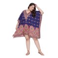thumbnail image 2 of Oussum Robe Tunique pour Femmes, Manches Courtes 3/4, Caftan pour Dames, Robes Décontractées, 2 of 7