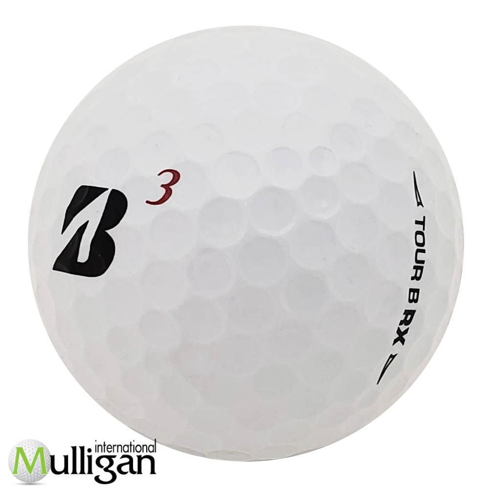 Mulligan - 36 balles de golf récupérées Bridgestone Tour B RX (B) 5A, Blanc