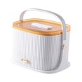 thumbnail image 3 of Yinanstore Medicine Organizer Container Portable Empty Multipurpose Large Capacity Medicine Box First Aid Box for Household Camping Dorm White, 3 of 8