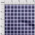 thumbnail image 2 of oneOone Rayon Violet Fabric Tartan Sewing Material Print Fabric By The Yard 56 Inch Wide, 2 of 4