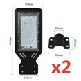 thumbnail image 2 of 2 Pcs/lot Lampe de Rue LED 100W Projecteur Extérieur IP65 Étanche Jardin Route Chemin Poteau Lumières, Haute Luminosité, 2 of 7