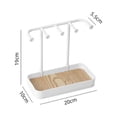 thumbnail image 1 of PENGXIANG Fashion Jewelry Organizer Display For Earrings Necklaces Jewelry Storage Rack, 1 of 4