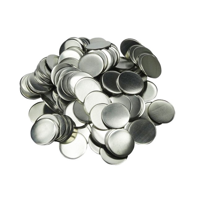 100 Pcs Boutons de Machine à Badges 58mm Pièces de Machine Fournitures Boutons Blancs Vides Badges Accessoires DIY
