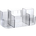 thumbnail image 2 of JMYHOAM Storage Bags Cosmetic Storage Box Wall-mounted Shelves Home Washstand Lipstick Organising Plastic Box Home Storage, 2 of 6