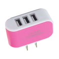 thumbnail image 4 of Universal Candy Color 3 USB charger adapter ; Multi-Port Wall Charger US Plug Wall Adapter Cube Block AC 110-220V 5V, 4 of 4