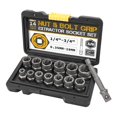 thumbnail image 1 of 14 Pieces Nut Remover Socket Set Extractor Tool Nut Extractor, 1 of 8