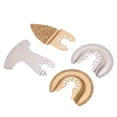 thumbnail image 1 of Universal Carbide Saw Blades, Abrasive Design Wear Resistant Oscillating Saw Blades Multi Tool Kit  For Cutting, 1 of 8