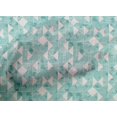thumbnail image 4 of oneOone Coton Popeline Bleu Ciel Tissu Texture & Triangle Géométrique Robe Tissu Tissu Imprimé par la Cour 42 Pouces de Large, 4 of 4