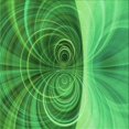 thumbnail image 1 of Ahgly Company Machine Washable Indoor Square Transitional Green Area Rugs, 5' Square, 1 of 7