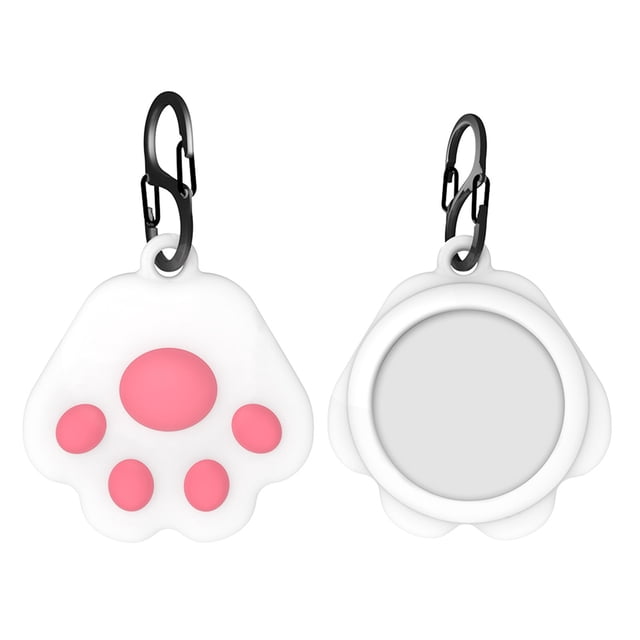 TIMIFIS Airtag Holder pour AirTag-Armor Étui Sangle en Silicone Étui Anti-Perte Traqueur de Localisation-Protection Cadeau