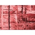 thumbnail image 1 of Ahgly Company Tapis d'Intérieur Rectangulaires Transitionnels Rouges Lavables à la Machine, 7 Pieds x 10 Pieds, 1 of 7