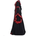 thumbnail image 4 of TIMIFIS Robe Vintage Renaissance pour Femmes Robe Grande Taille Robe Longueur au Sol Gothique Vintage Médiévale Cosplay pour Femmes Princess Dress - Printemps/été, 4 of 7