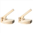thumbnail image 1 of 2X Wood Tortilla Press Dumpling Skin Maker Presser Chapati Roti Taco Corn Maker Pressing Kitchen Gadget Accessories,2 x Pressing Tools, 1 of 6