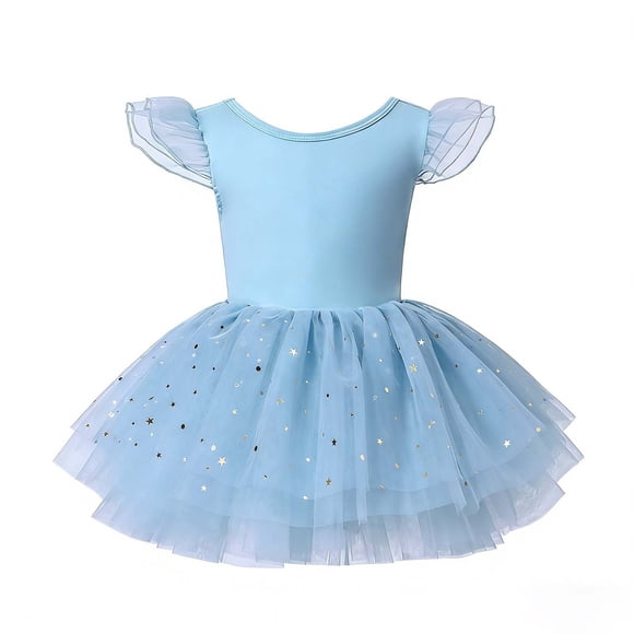 XXWXYD Girls Tutu Dress Short Ballet Mesh Tulle Sleeveless A-Line Princess Sequins Kids Toddler Party Performance Recital Sparkly Dancewear Twirl Dress