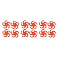 thumbnail image 3 of ZheElen Premium Arc Arc Corde Stabilisateur Amortisseurs de Vibrations Performance Améliorée Rouge 3Set, 3 of 6