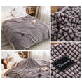 thumbnail image 4 of Soft And-friendly Blankets Milk Fleece Blankets Thicken Warm Siesta Fleece Blankets, 4 of 4