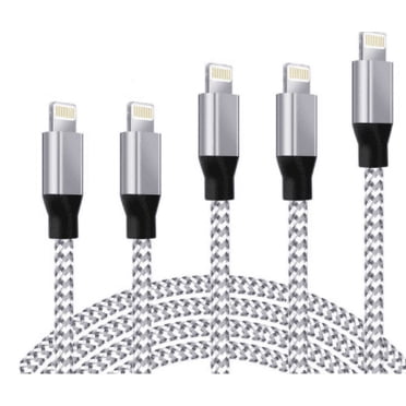 Chargeur iPhone Rapide Certifié MFI avec 3 Tailles de Câble - Compatible avec iPhone 13, 12 Mini, 11 Pro, etc.