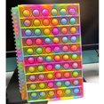 thumbnail image 2 of Pop Its Cahiers - Livre d'Écriture Scolaire de 50 Pages Ligné Jouet Anti-Stress et Trousse Fournitures Éducatives, 2 of 28